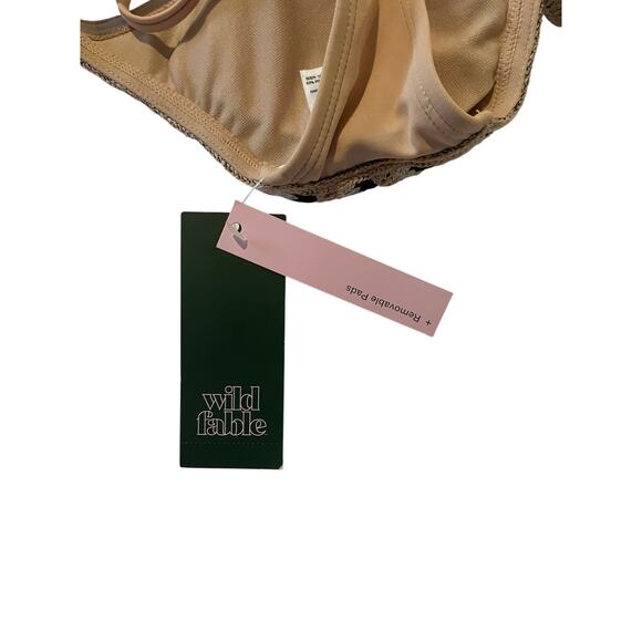 WILD FABLE, SIZE S, CROCHET, ADJUSTABLE BIKINI TOP - Picture 4 of 4